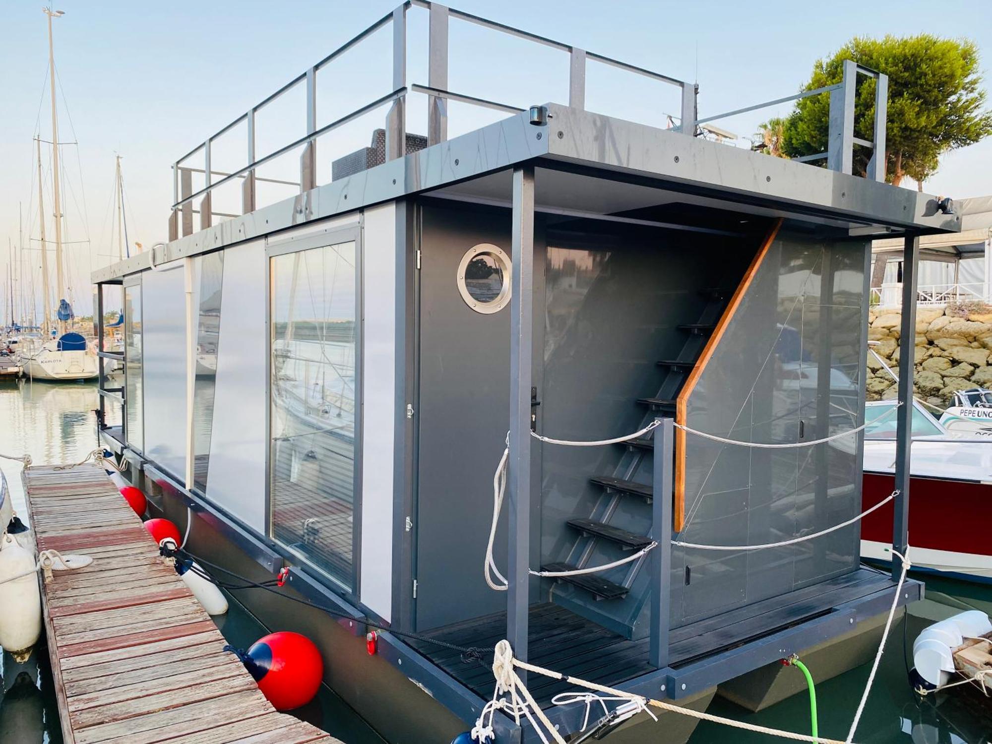 Hotel Houseboat Cadiz El Puerto - Casa Flotante El Puerto de Santa María Esterno foto